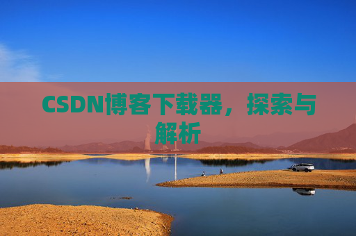 CSDN博客下载器，探索与解析